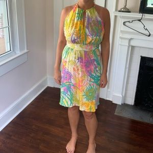 Milly open back summer dress